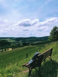 Wandelen in het dal van Hildfeld